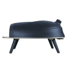 Delivita Diavolo Gas Pizza-oven Compleet Navy Blue -Kook Winkel diavolo navy zijaanzicht.jpg