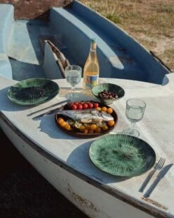 Serax Verde Lanza Bord L ø 27 Cm Aardewerk Groen -Kook Winkel ecom b5125102 500 02