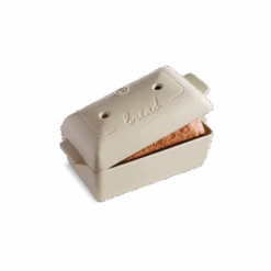 Emile Henry Le Moule à Pain Broodbakpan 22 X 13 X 7 Cm Aardewerk Crème