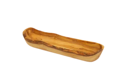 1821 Olijfhout Langwerpige Broodschaal 35 Cm Olijfhout