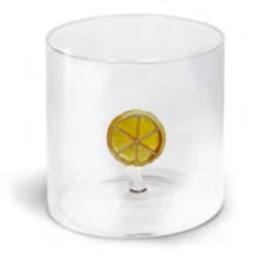 Oldenhof Glazen Beker Met Citroenschijf 250 Ml