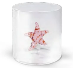 Oldenhof Glazen Beker Met Zeester 250 Ml