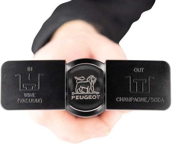 Peugeot Epivac Vacuümpomp Voor Wijn En Champagne Zwart 3 Peugeot Epivac Vacuümpomp Voor Wijn En Champagne Zwart - Afbeelding 3