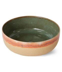HK Living ACE7282 Shore Salad Bowl ø 25 Cm Aardewerk