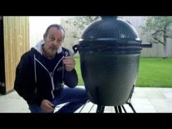 Big Green Egg Large Barbecue ø 47 Cm Keramiek Groen Basis