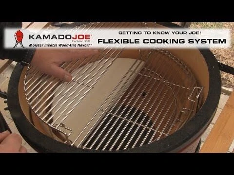 Kamado Joe Halve Maan Grillrooster Voor Big Joe Rvs 1 Kamado Joe Halve Maan Grillrooster Voor Big Joe Rvs