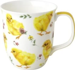 Ihr Chicks Beker 375 Ml Porselein Geel