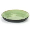 Serax Pure Lage Schaal ø 24,5 Cm Aardewerk Zwart/groen
