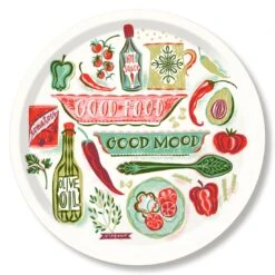 Jamida Good Food Dienblad ø 39 Cm Hout