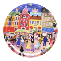 Jamida Stockholm In My Heart Dienblad ø 39 Cm Hout