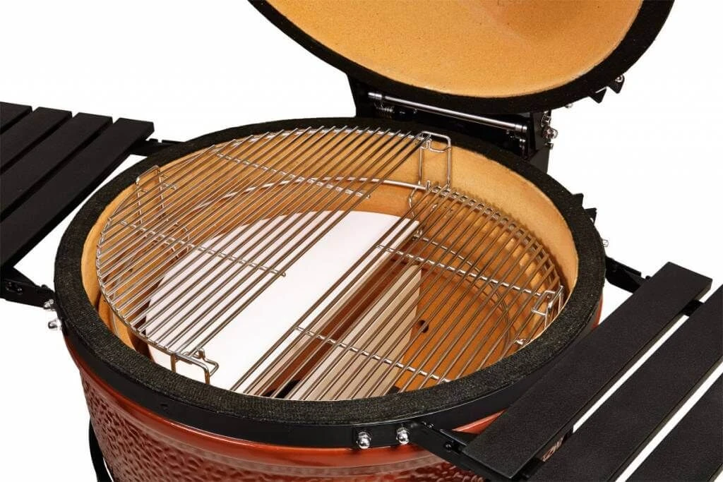 Kamado Joe Halve Maan Heat Deflector Voor Big Joe 2 Stuks 2 Kamado Joe Halve Maan Heat Deflector Voor Big Joe 2 Stuks - Afbeelding 2