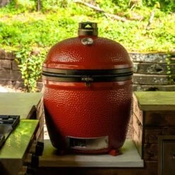Kamado Joe Big Joe III Stand-Alone Barbecue Keramiek Rood 9 Kamado Joe Big Joe III Stand-Alone Barbecue Keramiek Rood -Kook Winkel kamado joe big joe iii stand alone pre order 1