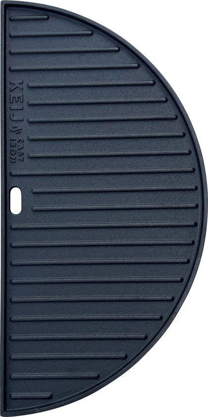 Keij Half Moon Plate Large ø 46,5 Cm Gietijzer 1 Keij Half Moon Plate Large ø 46,5 Cm Gietijzer