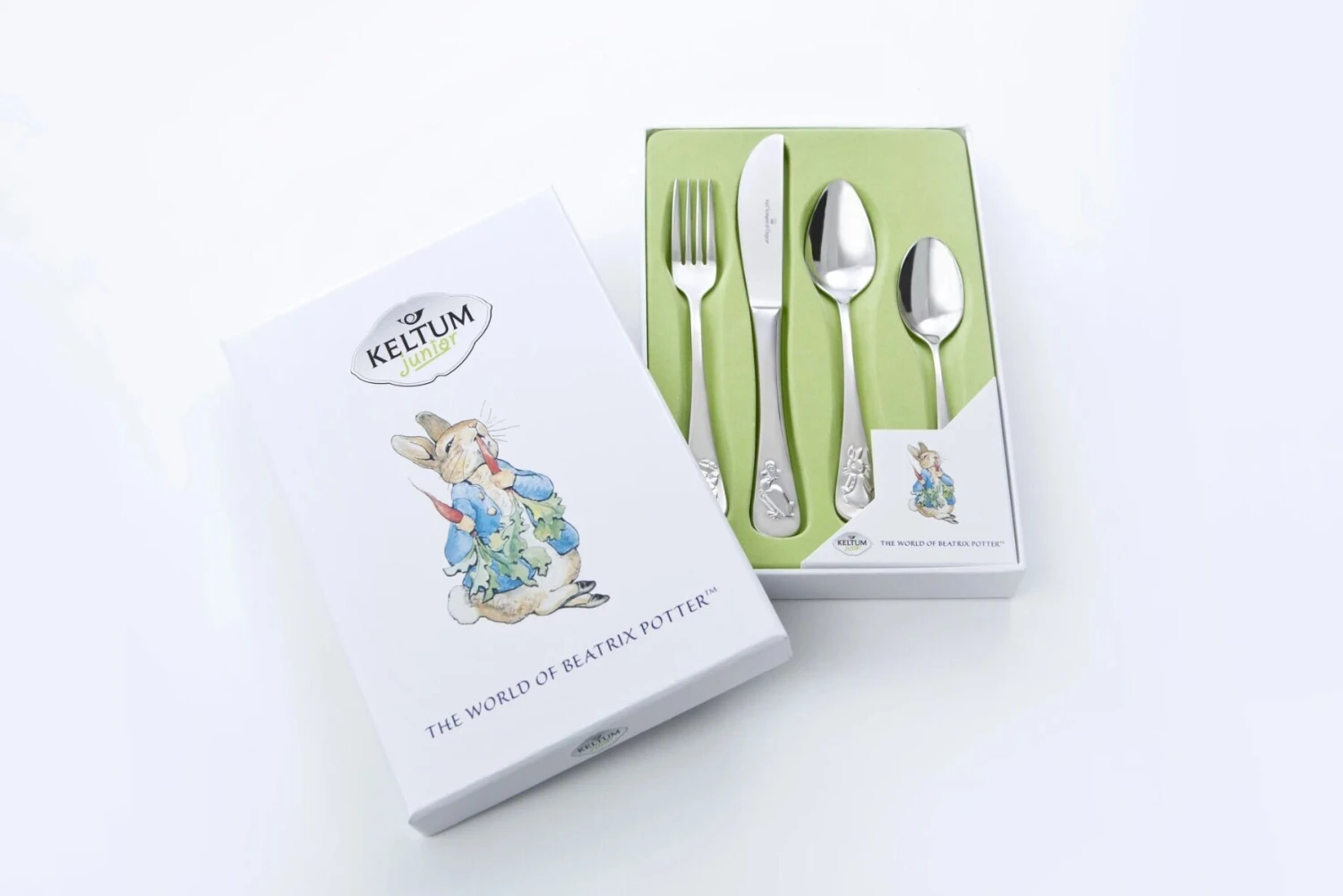 Van Kempen & Begeer Beatrix Potter Bestek Rvs 4-delig 1 Van Kempen & Begeer Beatrix Potter Bestek Rvs 4-delig