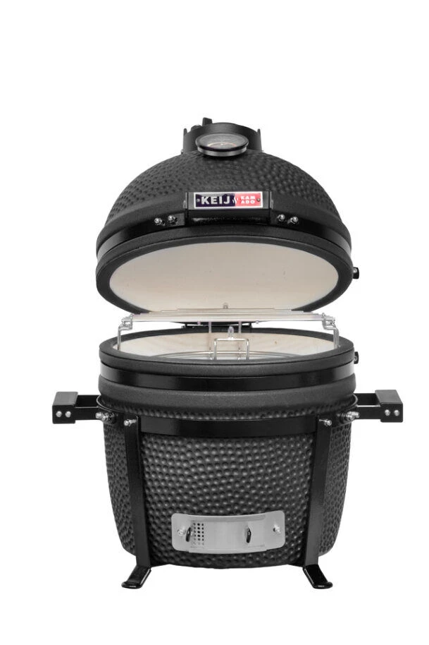 Keij Kamado Legend Compact Barbecue Mat Zwart 2 Keij Kamado Legend Compact Barbecue Mat Zwart - Afbeelding 2