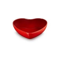 Le Creuset Serveerschaal Hart 2,9 Liter Aardewerk Kersrood
