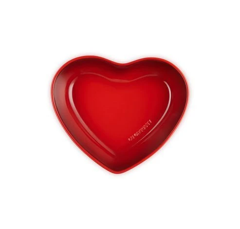 Le Creuset Serveerschaal Hart 2,9 Liter Aardewerk Kersrood 4 Le Creuset Serveerschaal Hart 2,9 Liter Aardewerk Kersrood - Afbeelding 4