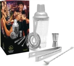 Leopold Abouriou Cocktail Set Rvs 5-delig