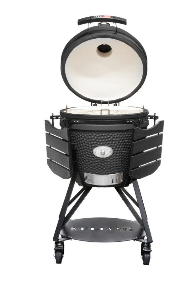 Keij Kamado Legend Large Barbecue Mat Zwart 2 Keij Kamado Legend Large Barbecue Mat Zwart - Afbeelding 2