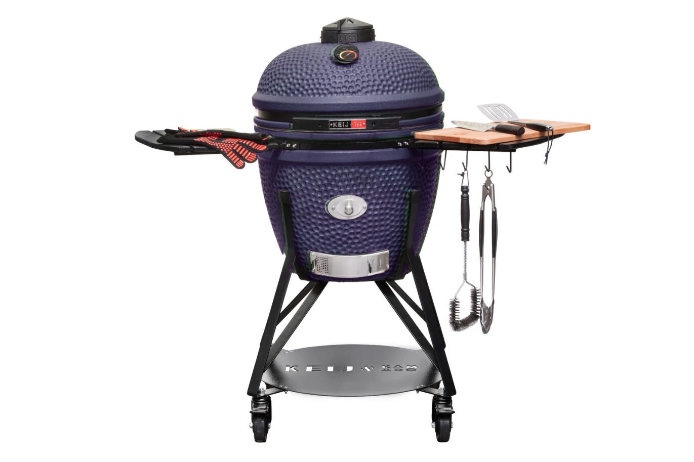 Keij Kamado Legend Large Barbecue Mat Blauw 4 Keij Kamado Legend Large Barbecue Mat Blauw - Afbeelding 4