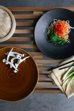 HK Living ACE6979 Kyoto Dinerbord ø 25,5 Cm Aardewerk Bruin 8 HK Living ACE6979 Kyoto Dinerbord ø 25,5 Cm Aardewerk Bruin -Kook Winkel lr kyo03