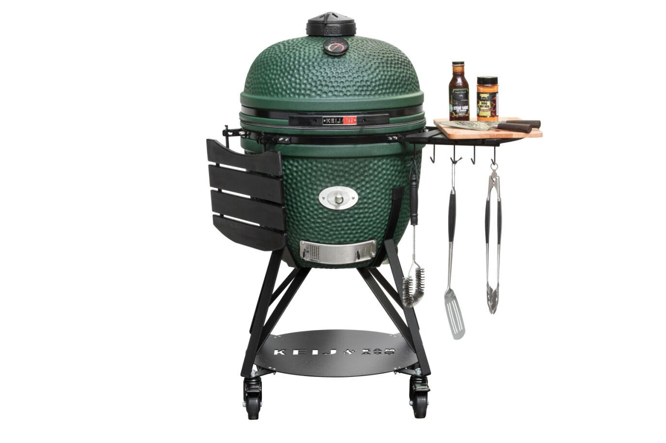 Keij Kamado Legend XL Barbecue Mat Groen 4 Keij Kamado Legend XL Barbecue Mat Groen - Afbeelding 4