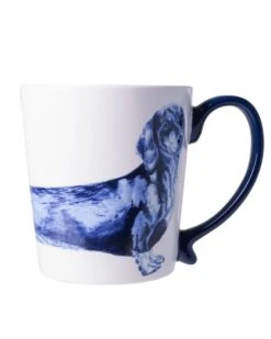 Heinen Delfts Blauw Teckel Mok