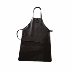 OFYR Leren Schort Zwart