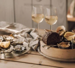 Oldenhof Oestervorkjes Zilvertin 4 Stuks -Kook Winkel oestervorkjes sfeer 1