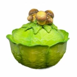 Oldenhof Cantharellen Kom Met Deksel Groot Aardewerk