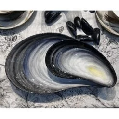 Oldenhof Mosselschaal Dubbel Aardewerk