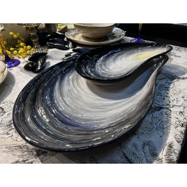 Oldenhof Mosselschaal Dubbel Aardewerk 2 Oldenhof Mosselschaal Dubbel Aardewerk - Afbeelding 2