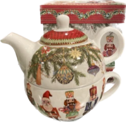 Oldenhof Notenkraker Tea For One Set Met Geschenkverpakking Porselein