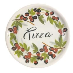 Oldenhof Olijven Pizzabord Aardewerk