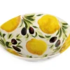 Oldenhof Organische Schaal Met Citroenen En Olijven ø 32 Cm