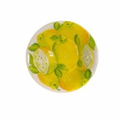 Oldenhof Verona Citroenkommetje Met Reliëf Aardewerk