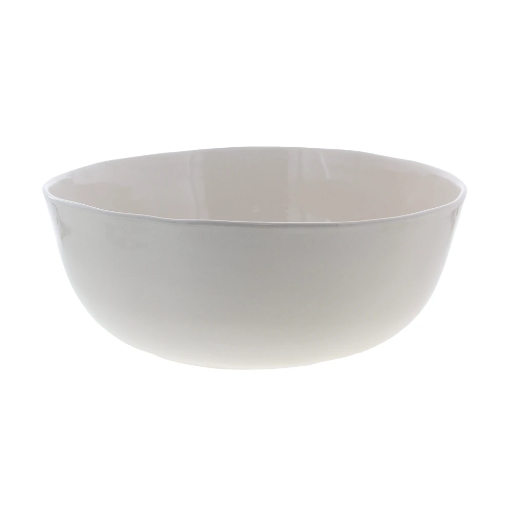 Oldenhof Saladeschaal ø 30 Cm Aardewerk Wit 1 Oldenhof Saladeschaal ø 30 Cm Aardewerk Wit