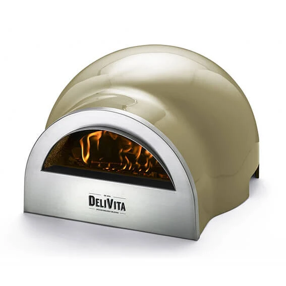 Delivita Houtgestookte Oven 59 X 59 X 39 Cm Olive Green 1 Delivita Houtgestookte Oven 59 X 59 X 39 Cm Olive Green