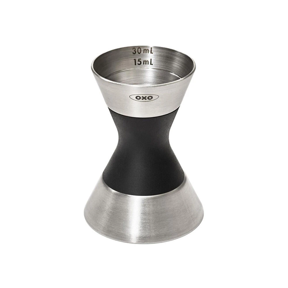 OXO SteeL Double Jigger Roestvrij Staal 1 OXO SteeL Double Jigger Roestvrij Staal