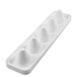 Silikomart Pera E Fico Bakvorm 5 Peren Silicone Wit
