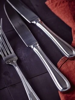 Keltum Perlé Bestekcassette 9-persoons Rvs 90-delig 5 Keltum Perlé Bestekcassette 9-persoons Rvs 90-delig -Kook Winkel perle403 1