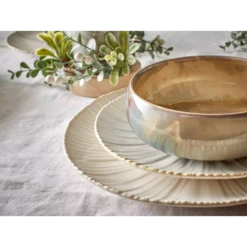 Pomax Mysa Dinerbord ø 26,2 Cm Porselein Wit -Kook Winkel pomax mysa ontbijtbord 21 2 cm porselein wit2 1