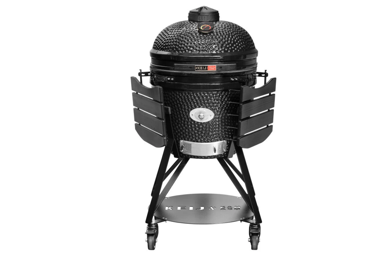 Keij Kamado Pro Large Barbecue Zwart 2 Keij Kamado Pro Large Barbecue Zwart - Afbeelding 2