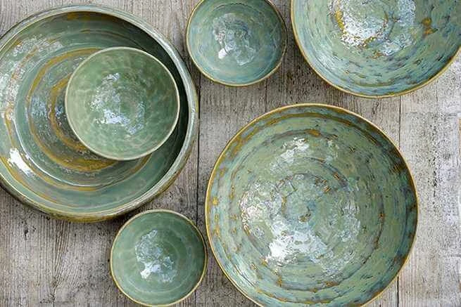 Serax Pure Kom ø 15 Cm Keramiek Groen 3 Serax Pure Kom ø 15 Cm Keramiek Groen - Afbeelding 3