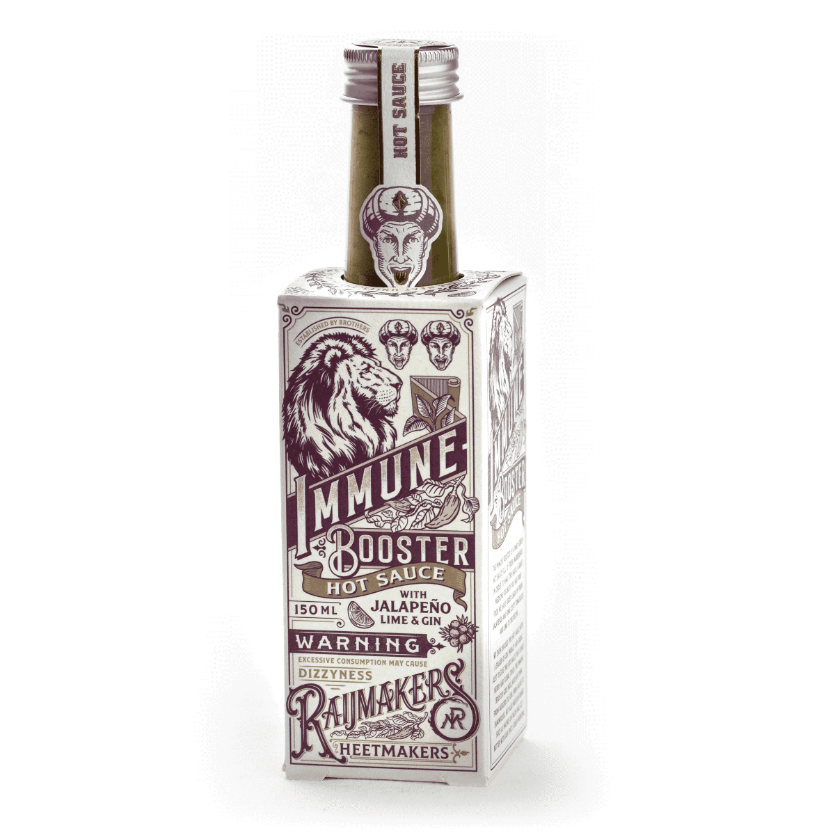 Raijmakers Heetmakers Immune Booster Hot Sauce 150 Ml 1 Raijmakers Heetmakers Immune Booster Hot Sauce 150 Ml