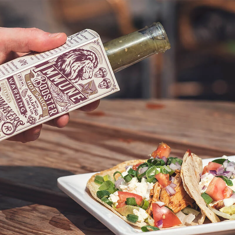 Raijmakers Heetmakers Immune Booster Hot Sauce 150 Ml 2 Raijmakers Heetmakers Immune Booster Hot Sauce 150 Ml - Afbeelding 2