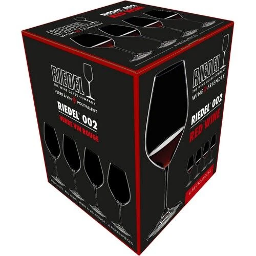 Riedel Wine Friendly Rode Wijnglas 667 Ml Kristalglas 4 Stuks 2 Riedel Wine Friendly Rode Wijnglas 667 Ml Kristalglas 4 Stuks - Afbeelding 2