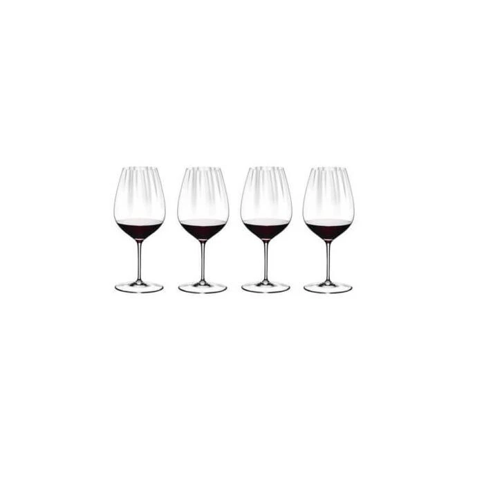 Riedel Performance Cabernet / Merlot Rode Wijnglas Kristalglas 4 Stuks 1 Riedel Performance Cabernet / Merlot Rode Wijnglas Kristalglas 4 Stuks