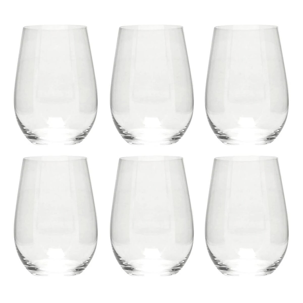 Riedel The O Wine Riesling/Zinfandel Wijnglas Kristalglas 6 Stuks