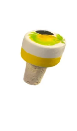 Oldenhof Wijnstopper Citroen Aardewerk Groen